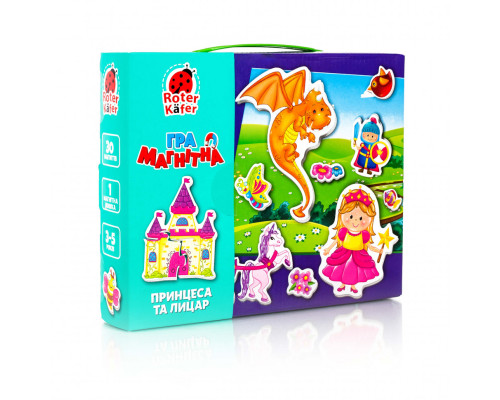 Дитяча настільна гра "Принцеса і лицар" RK2070-01 магнітна
