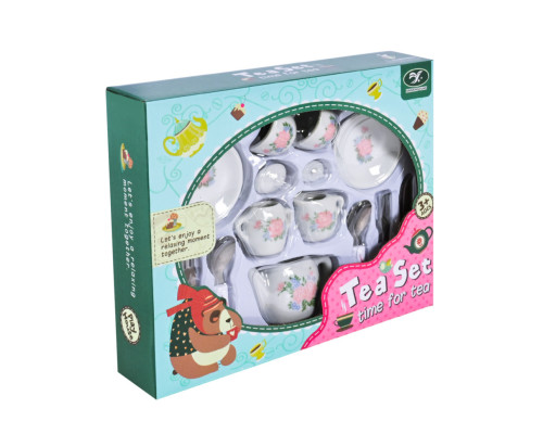 Детский набор посуды Tea set 868-E6-2 фарфор, 17 предметов