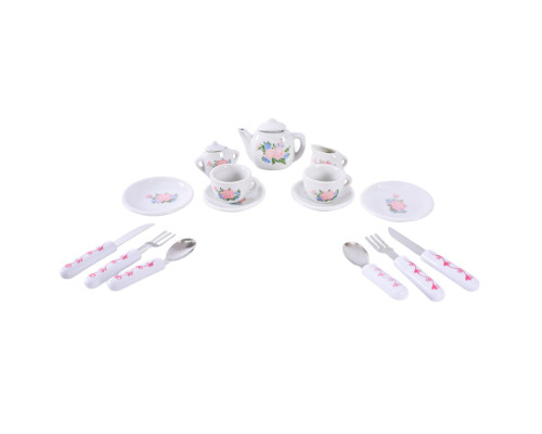 Детский набор посуды Tea set 868-E6-2 фарфор, 17 предметов