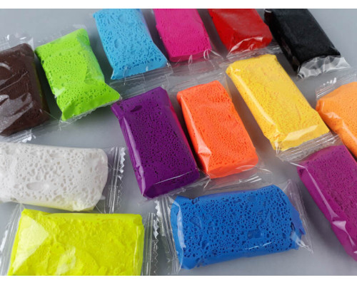 Пластилін легкий ZOOлипашки "Панда" ZIRKA 140214 (14 різнокольорових стиків по 6 г)