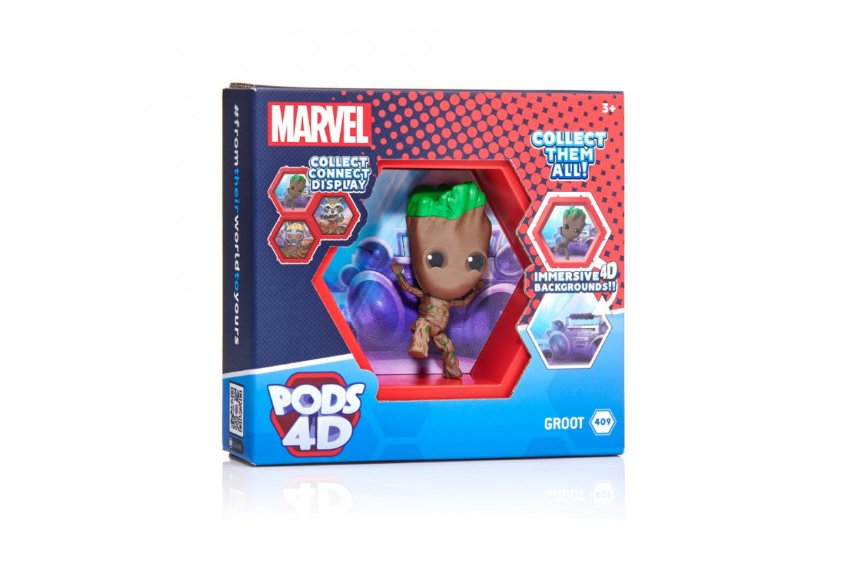 Коллекционная фигурка Грут WOW! PODS 4D MVL-1038-08 серии "Марвел" Коллекционная фигурка Грут WOW! PODS 4D MVL-1038-08 серии "Марвел"