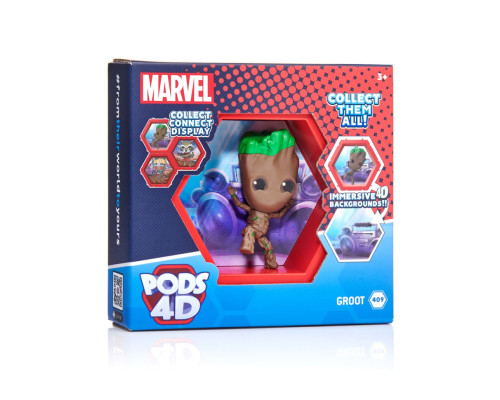 Коллекционная фигурка Грут WOW! PODS 4D MVL-1038-08 серии "Марвел"
