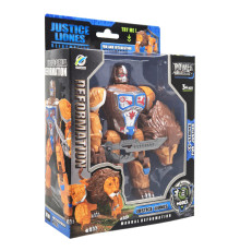 Дитячий робот-трансформер Justice Lioness 168-82(Orange) робот-лев