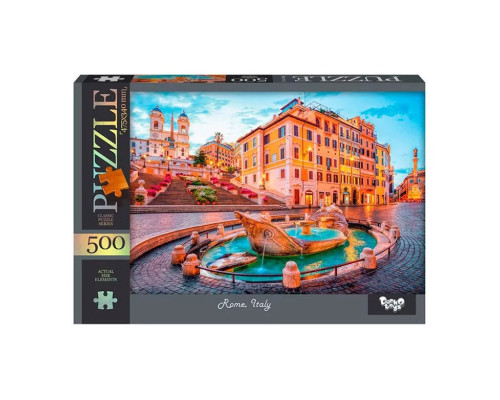 Пазл "Rome. Italy" Danko Toys C500-14-04, 500 ел.
