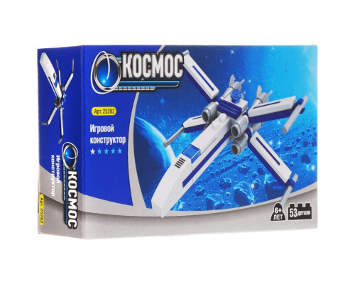 Дитячий конструктор "Космічний винищувач" Keedo 25262, 53 елементи