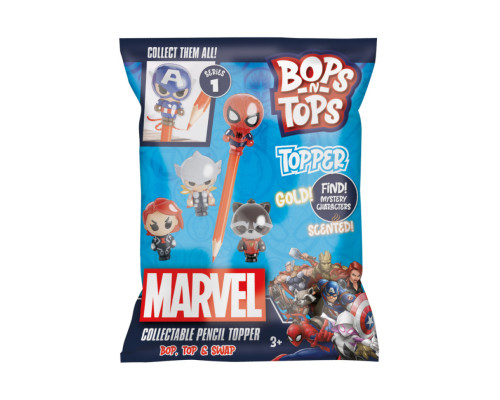 Коллекционная фигурка-топер Марвел Sambro MAR-6468-CDU-KV-FO серии "Bop n Tops"