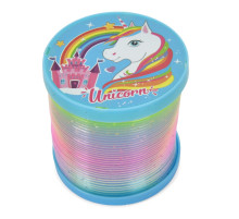 Детский антистресс "Пружинка Slinky" QX-25(Blue-1) синий
