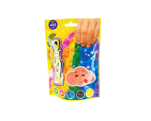 Кінетичний пісок "KidSand" KS-03-03 пакет 400 гр Помаранчевий