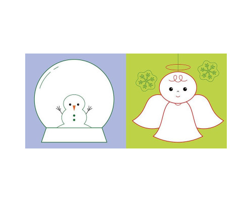 Дитяча книжечка з наклейками "Різдво" 668012, 8 сторінок