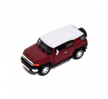 Дитяча залізна машинка TOYOTA FJ CRUISER КТ5343, інерційна  Червоний