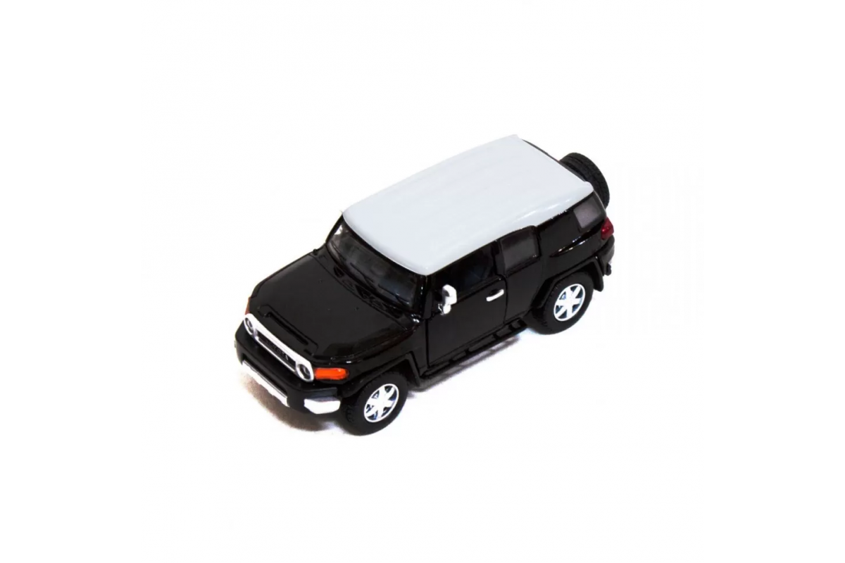 Дитяча залізна машинка TOYOTA FJ CRUISER КТ5343, інерційна  Чорний