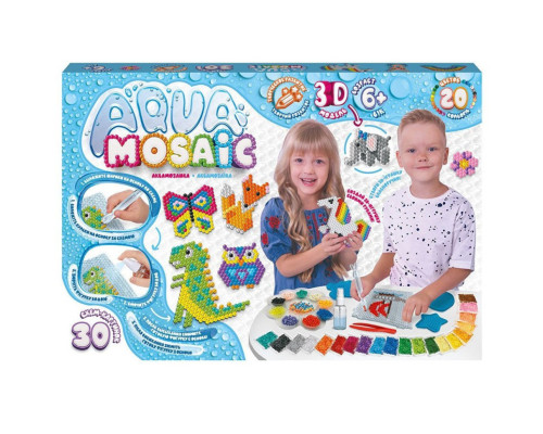 Креативна творчість "Aqua Mosaic" AM-01-01, 30 схем-картинок