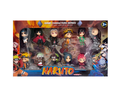 Детский игровой набор фигурок "Naruto" ZS222-75-2, 12 героев