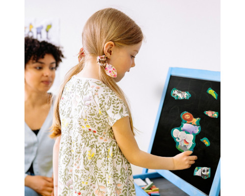 Дитяча магнітна гра "Друзі з джунглів" 200256, 8 елементів