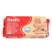 Масса для лепки "Dozen" DSCN0666 коричневая 500 грамм
