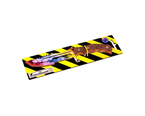 Нож деревянный сувенирный "ОХОТНИК РАДУГА" Сувенир-Декор HUN-R