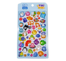 Набір 3D-наліпок "Тікі океан" Tiki Wiki 51366 серії Crystal