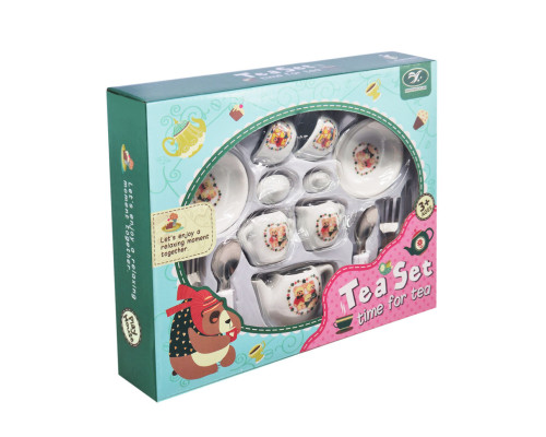 Детский набор посуды Tea set 868-E6-3 фарфор, 17 предметов