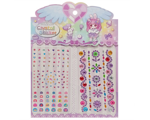 Наклейки декоративні XY-008-1(Violet) для авто, ноутбуків, телефонів