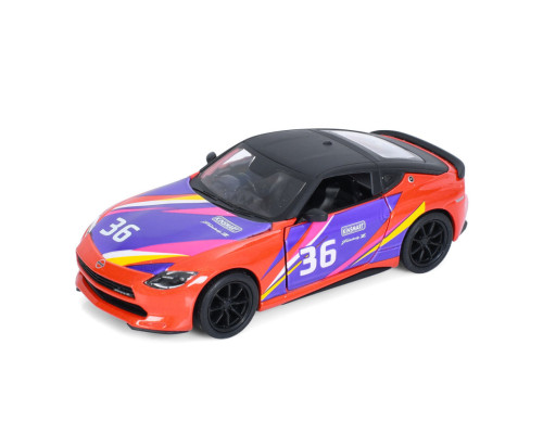 Машинка інерційна 2023 Nissan Fairlady Z KT5443WF(Orange) 1:36, 12 см, відчиняються двері