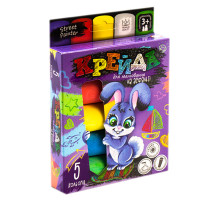 Мел для рисования на асфальте" большой 5 шт Укр. MEL-01-03U