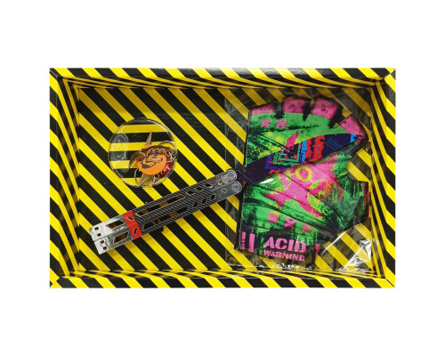 Сувенирные ножи деревянные набор BOX "Бабочка СБИЙ" BALZ-B