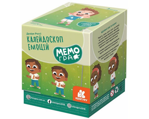 Настільна гра МЕМО «Калейдоскоп емоцій» 1349001 50 карток