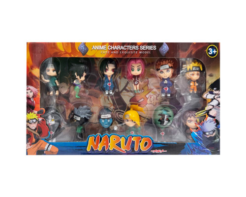 Детский игровой набор фигурок "Naruto" ZS222-75-1, 12 героев