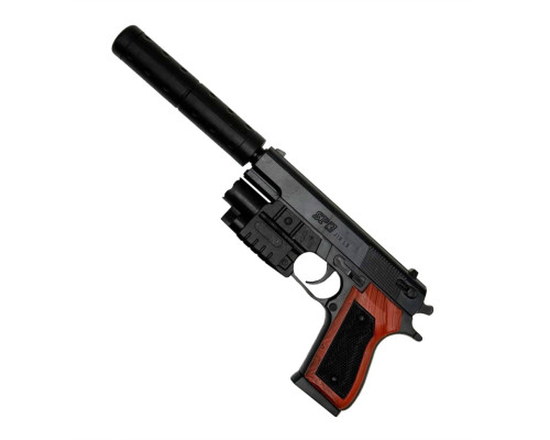 Детский игровой Пистолет SP-3F+ пластикивые пульки