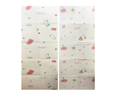 Детский Термоковрик двусторонний складной C9811-1, 175 х 70 х 0,8 см