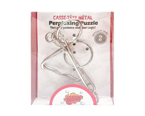 Металева головоломка "Perplexing puzzle" 5562D-18, 2 складність