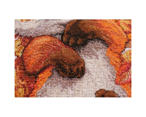 Набор для вышивания крестиком "Первая осень" AH-112, 36 х 24 см