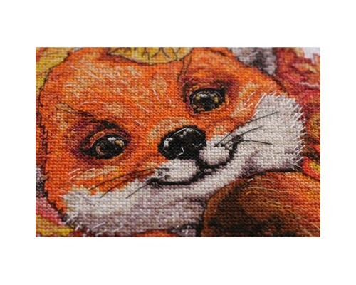 Набор для вышивания крестиком "Первая осень" AH-112, 36 х 24 см