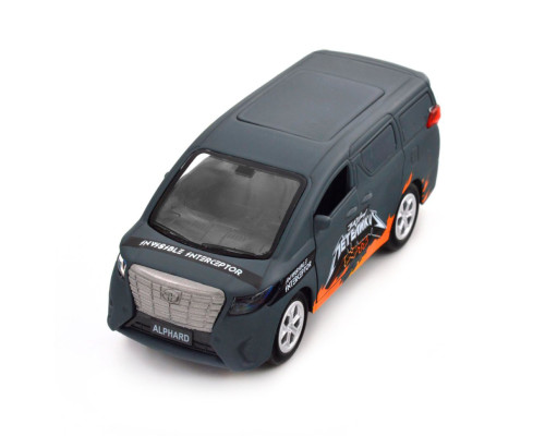 Автомодель серии "Шевроны Героев" Toyota Alphard "Отряд бабочек" TechnoDrive KM6011