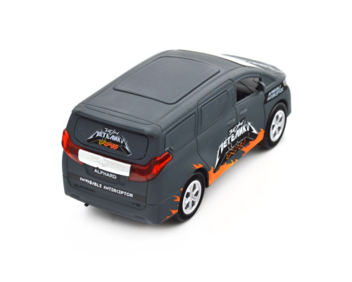 Автомодель серии "Шевроны Героев" Toyota Alphard "Отряд бабочек" TechnoDrive KM6011