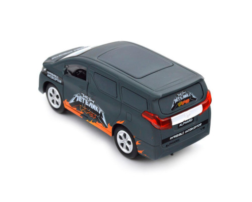 Автомодель серии "Шевроны Героев" Toyota Alphard "Отряд бабочек" TechnoDrive KM6011