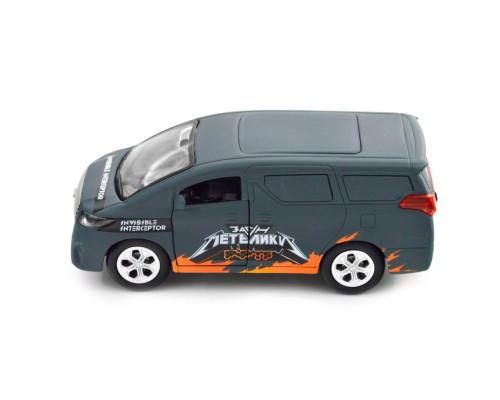 Автомодель серии "Шевроны Героев" Toyota Alphard "Отряд бабочек" TechnoDrive KM6011