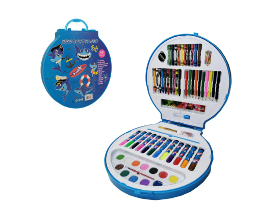 Детский набор для творчества MK 2111 в чемодане Акула