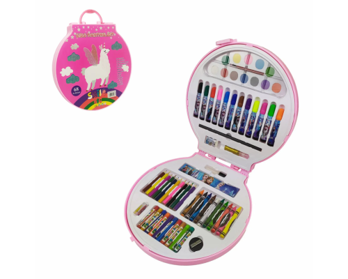 Детский набор для творчества MK 2111 в чемодане Лама