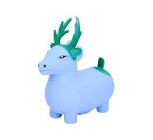 Детская игрушка-антистресс "Олененок" MS 4142(Violet) с мукой, 10 см