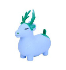 Дитяча іграшка-антистрес "Оленя" MS 4142(Violet) з борошном, 10 см
