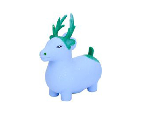 Дитяча іграшка-антистрес "Оленя" MS 4142(Violet) з борошном, 10 см