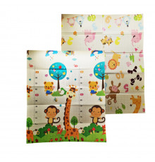 Термокилимок двосторонній Літери K6601-3, 120х180 см