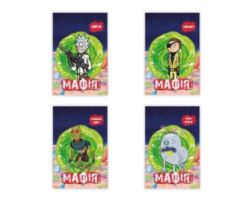 Настільна гра "Мафія "Рік і Морті" PLR-0037