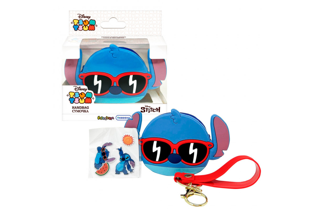 Коллекционная сумочка "Стич в очках" #sbabam 105/CN24-2 серии TSUM TSUM Коллекционная сумочка "Стич в очках" #sbabam 105/CN24-2 серии TSUM TSUM