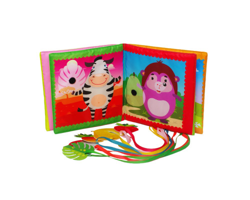 Книга м'яка "Хто що їсть?" Велика Книжковий хмарочос 403921