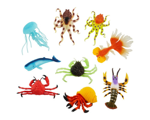 Стретч-іграшка Підводна фантазія Tiki Wiki SQ009 серії Maxi, у вигляді тварини