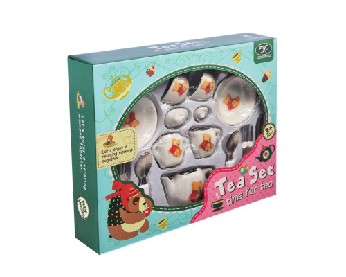 Детский набор посуды Tea set 868-E6-4 фарфор, 17 предметов