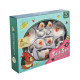 Детский набор посуды Tea set 868-E6-4 фарфор, 17 предметов