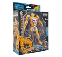 Детский робот-трансформер Justice Cheetah 168-85(Yellow) робот-гепард